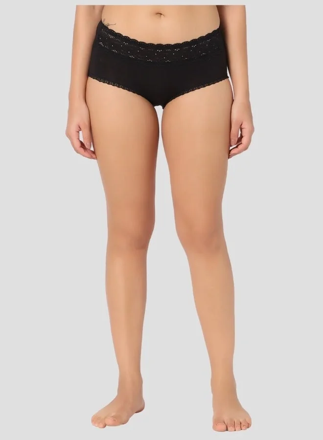 Intimate Queen Modal Bae Luxe Hipsters – Buttery Modal Bliss, Naturally Cooling | pH Balanced for Sensitive Skin